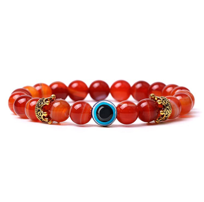 Bracelet en perles de pierre naturelle