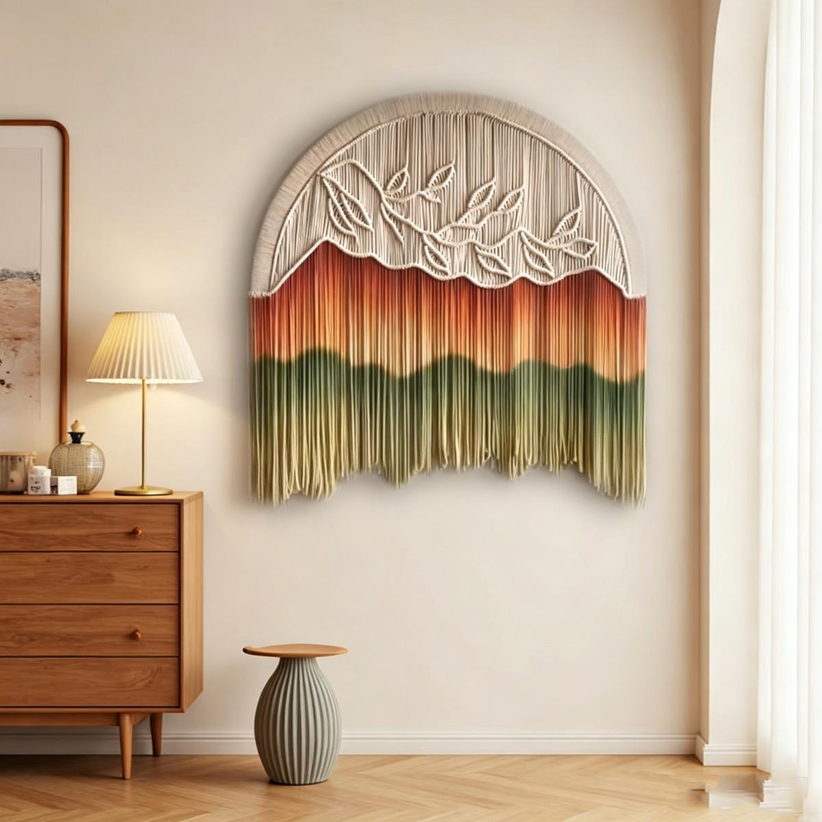 Décoration murale circulaire tissée | LSDJ