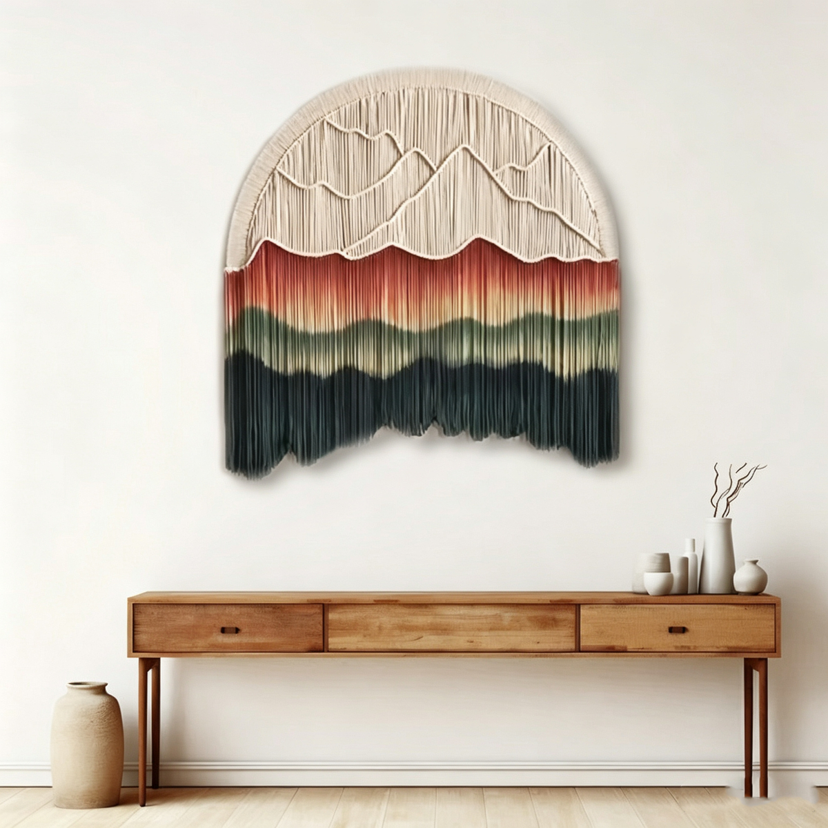 Décoration murale circulaire tissée | LSDJ