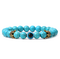 Bracelet en perles de pierre naturelle
