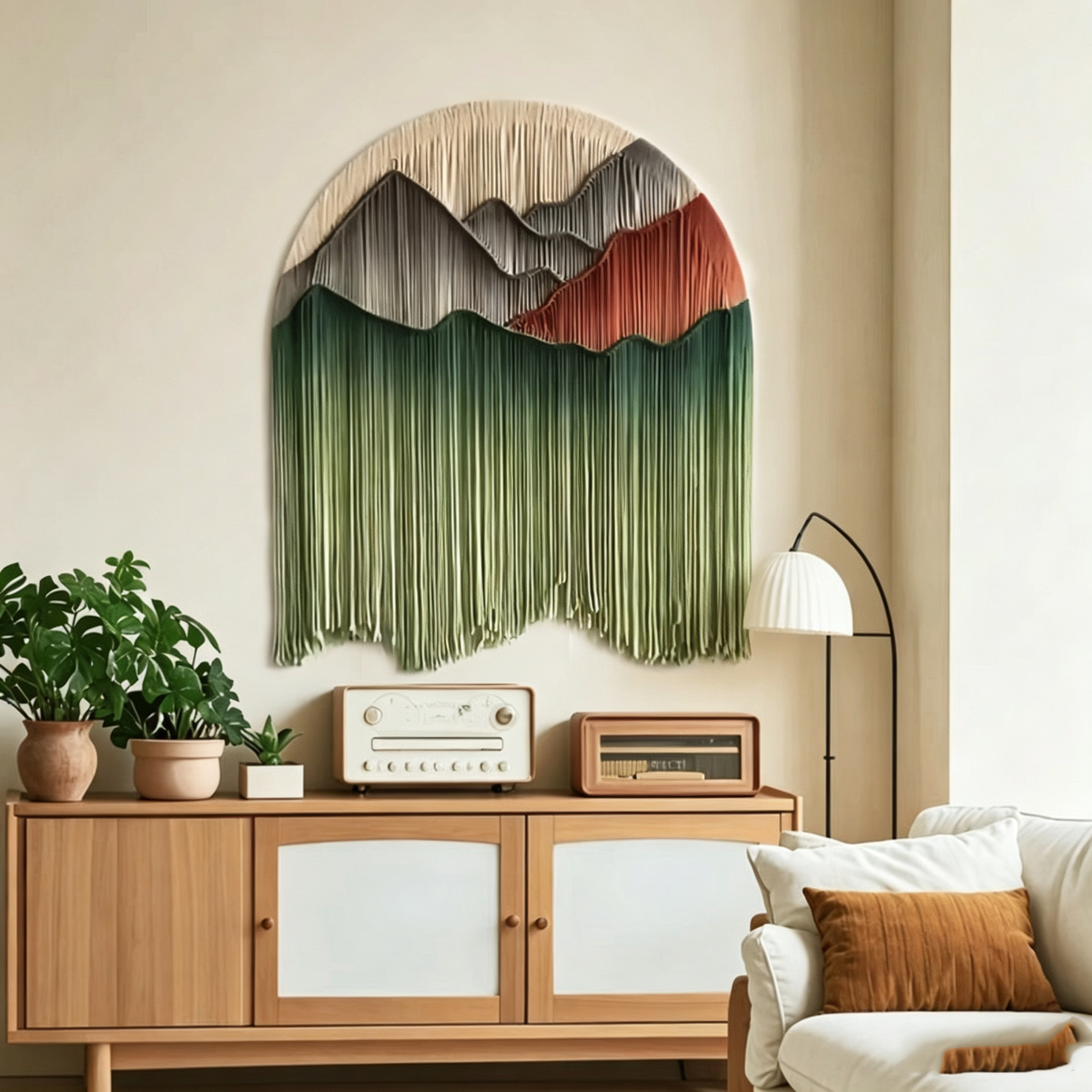 Décoration murale circulaire tissée | LSDJ