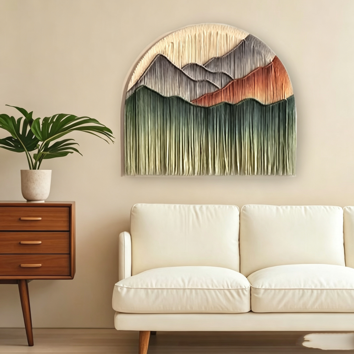 Décoration murale circulaire tissée | LSDJ