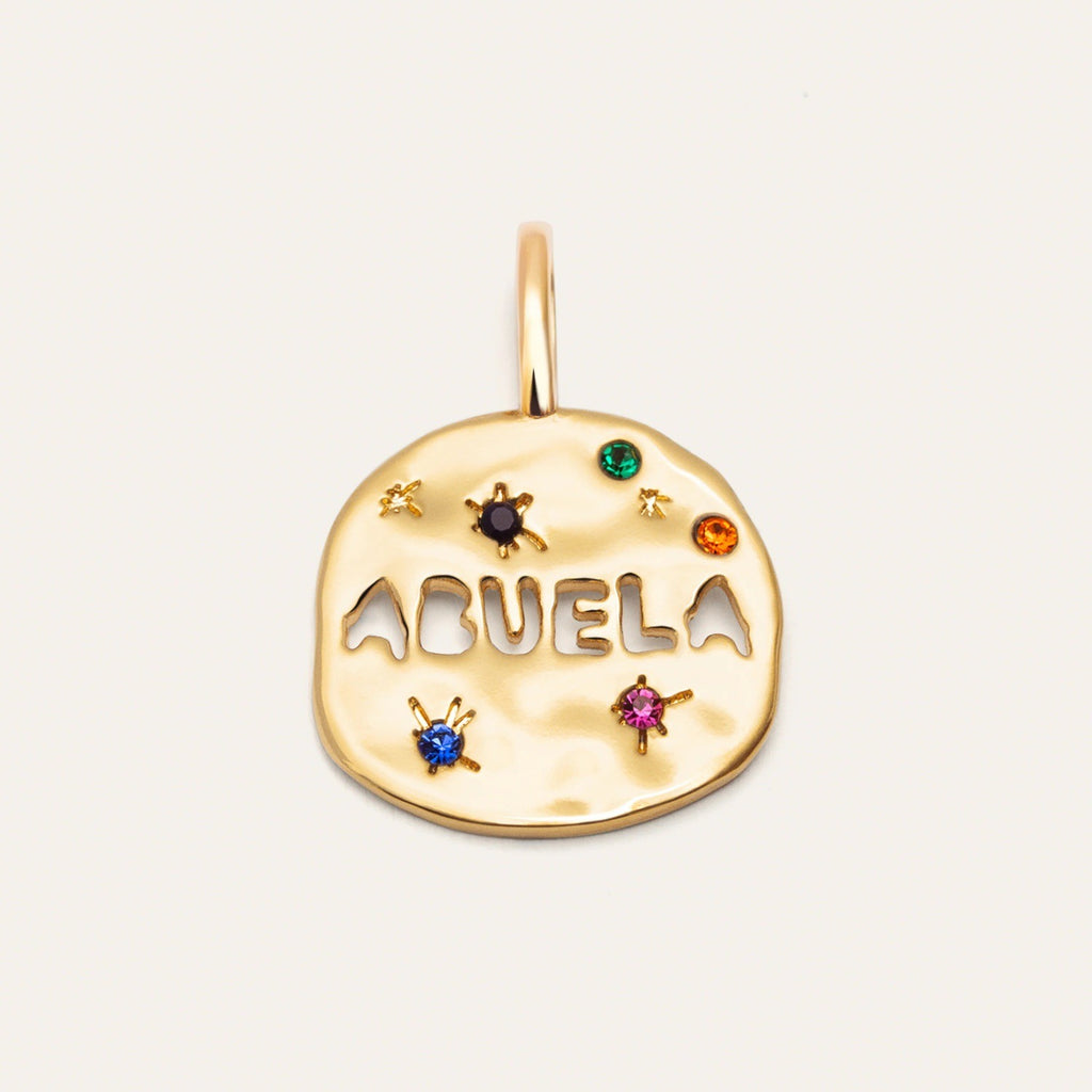 Collier rond à inscription Mama, Mom ou LOVE