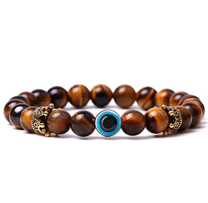 Bracelet en perles de pierre naturelle